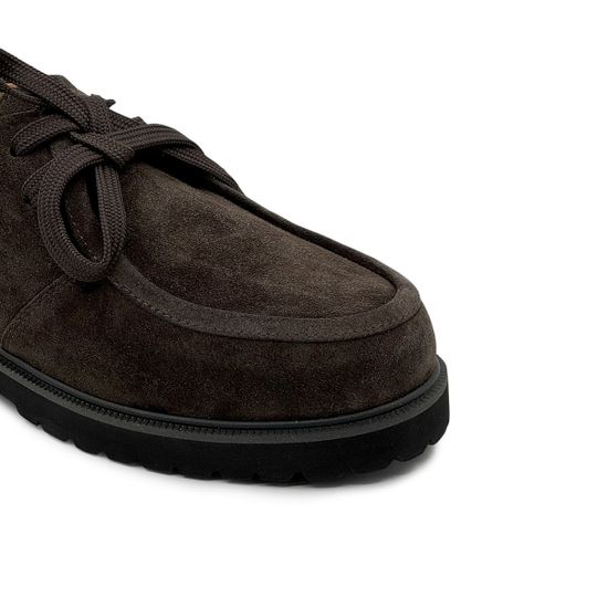 Полуботинки CV COVER серо-коричневые замшевые демисезонные - фото 6, 707333-1 COV GRIGIO