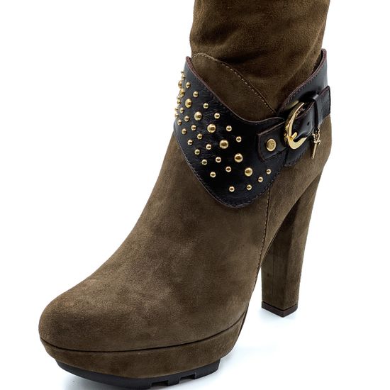 Сапоги Cesare Paciotti 4US коричневые демисезонные - фото 6, GLD1B PA