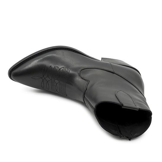 Ботинки-казаки NILA&amp;NILA черные кожаные демисезонные - фото 5, DJ-PT09 NIL NERO