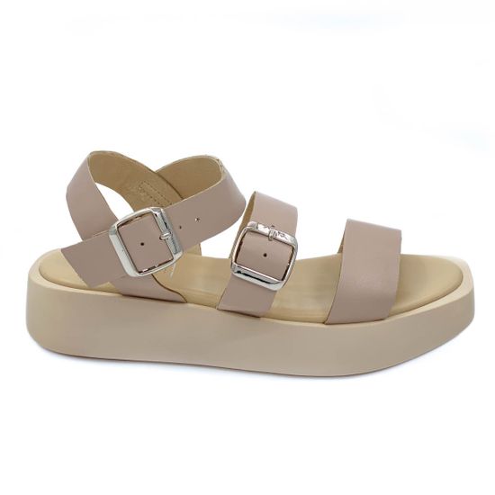 Босоножки Cover пудровые кожаные, 1030-2 COV