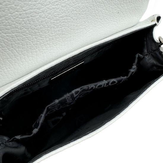 Сумка кросс-боди Renato Angi белая кожаная - фото 5, 3256101 RA BIANCO