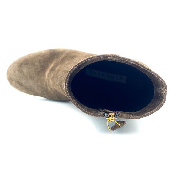 Ботильоны Renzi коричневые - фото 5, R551100B RZ