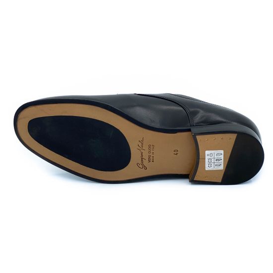 Туфли Giampieronicola черные кожаные - фото 4, Z43401 GPN