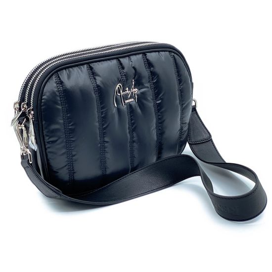 Сумка кросс-боди Renato Angi черная болонья - фото 2, 