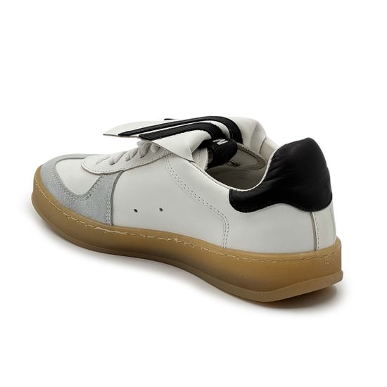 Кеды MIMMU серые/белые замша/кожа демисезонные - фото 3, M079M7 MIM