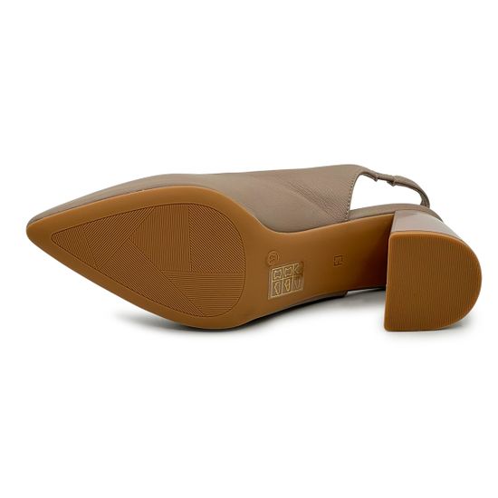 Туфли летние LAB MILANO серо-бежевые кожаные - фото 4, 0096A520 LAB MINK