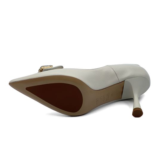 Туфли Tiffi кожаные бежевые CRUDO - фото 4, G52/70G TI CRUDO