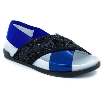 Сандалии  Jeannot бело-синие - фото 2, 37065 JN