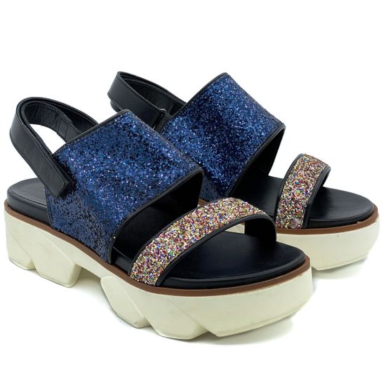 Сандалии Jeannot синие - фото 7, 39069 JN