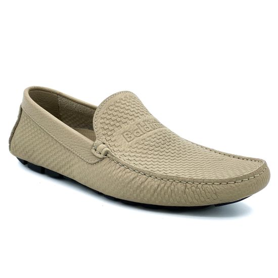 Мокасины Baldinini бежевые кожаные - фото 2, 