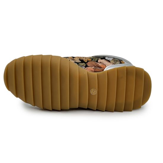 Кроссовки женские Tuffoni кожаные мультиколор - фото 4, 1725001LL TUF SILVER