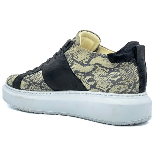 Кеды Lucrezia Carminio черно-серые - фото 3, 