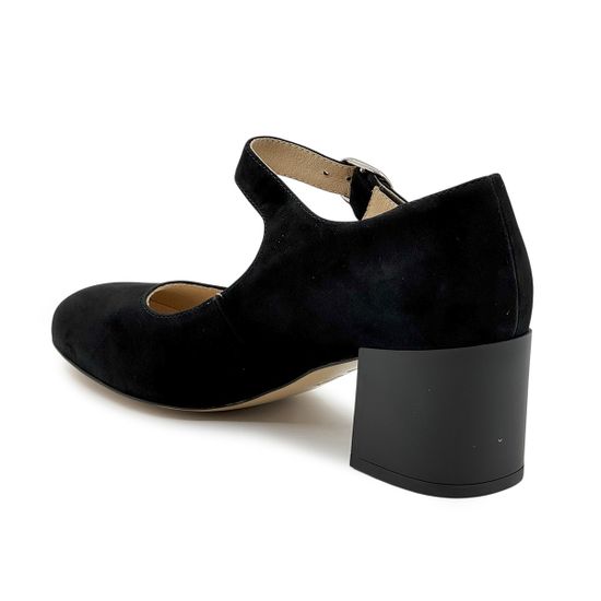 Туфли Мэри Джейн CV COVER замшевые черные - фото 3, 94501 COV CAM NERO