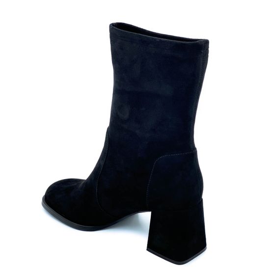 Ботильоны TUFFONI черные замшевые Байка - фото 3, 