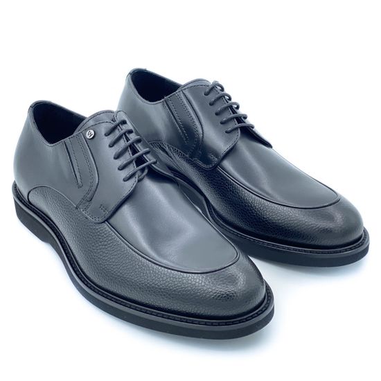 Ботинки Giampieronicola черные кожаные демисезонные - фото 7, 