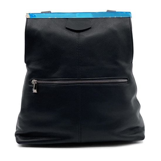 Сумка Renato Angi черная кожаная - фото 3, 3009481 RA NERO