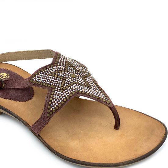 Босоножки Fru.it коричневые кожаные - фото 5, 9473 FR