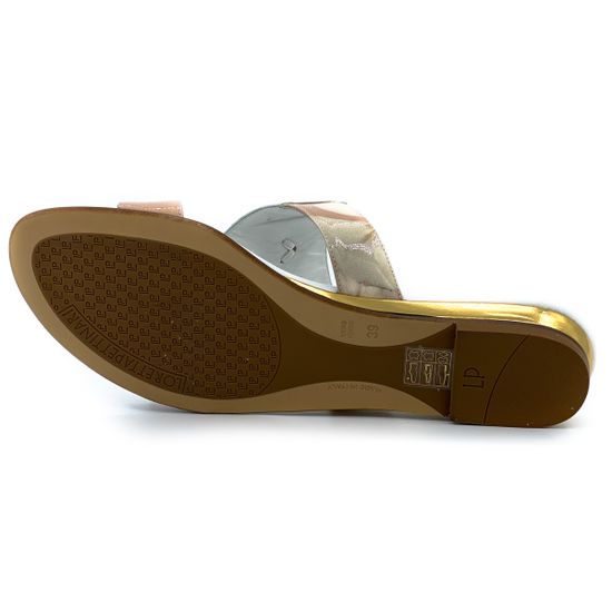 Сабо Loretta Pettinari бежево-белые - фото 4, 