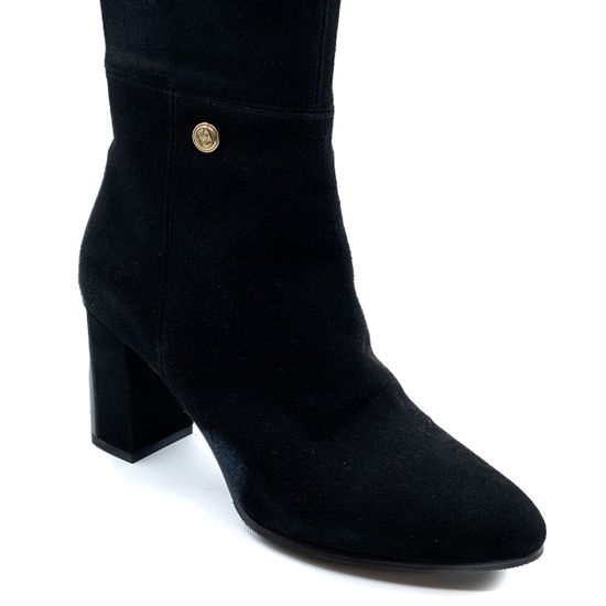 Сапоги Giada Gabrielli на меху замшевые черные - фото 6, 1333 GABR NERO