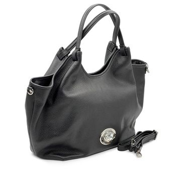 Сумка Renato Angi черная кожаная - фото 2, 3452601 RA NERO