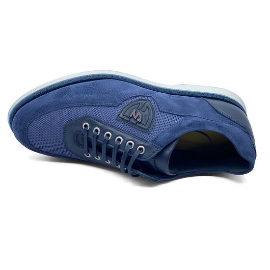 Полуботинки GiamPieroNicola синие замшевые - фото 5, 