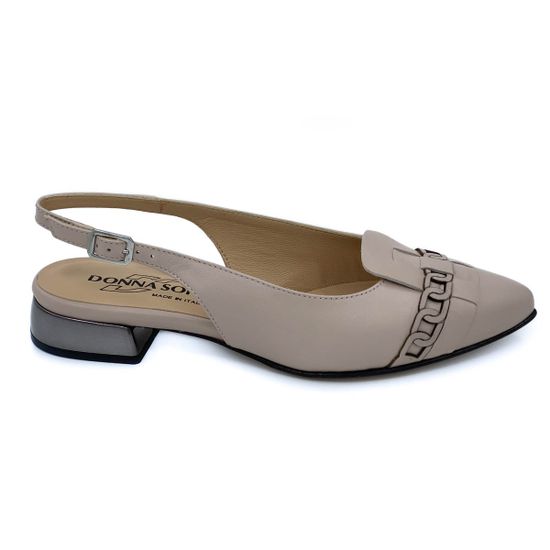 Туфли Donna Soft пудровые кожаные - фото 1, MOT1976 DS JAPAN