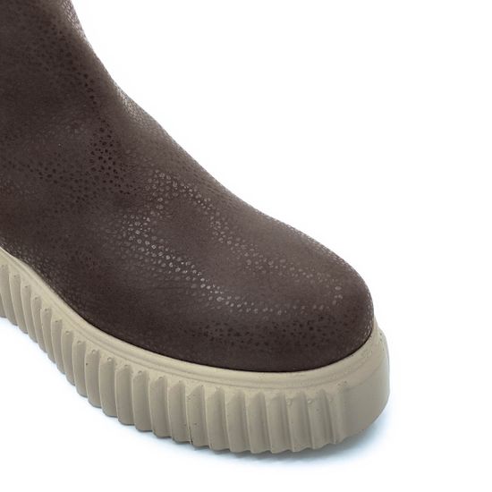 Ботинки Ilasio Renzoni коричневые кожаные Байка - фото 5, 