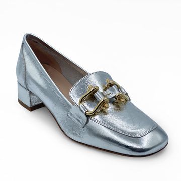 Туфли Tiffi кожаные серебряного цвета - фото 2, TF30/30 TI ARGENTO