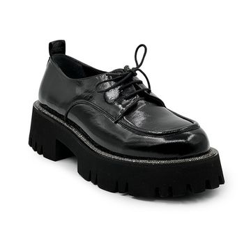 Полуботинки LAB MILANO наплак черный демисезонные - фото 2, 3124 LAB NERO