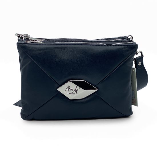 Сумка Renato Angi черная кожаная - фото 1, 