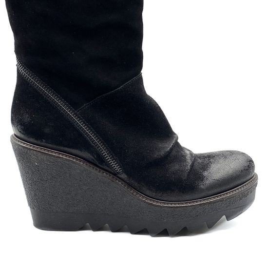 Сапоги Fru.it черные замшевые байка - фото 5, 1749BM FR