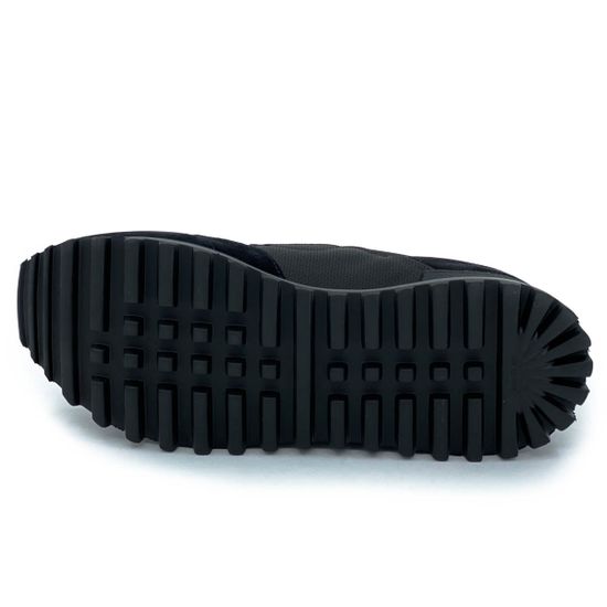 Кроссовки Giampieronicola черные демисезонные комбинация замши и текстиля - фото 4, 