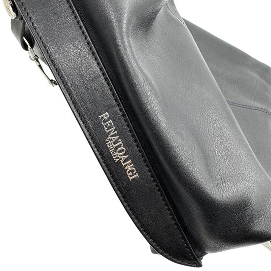 Сумка Renato Angi черная кожаная - фото 6, 3302236 RA NERO