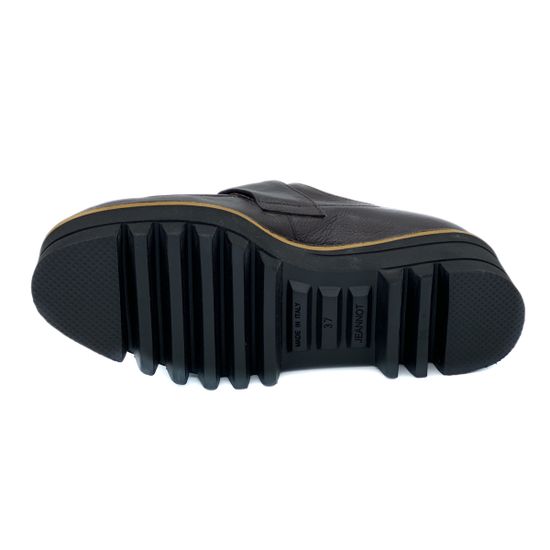 Полуботинки Jeannot коричневые кожаные демисезонные - фото 4, HJ542G JN MORO