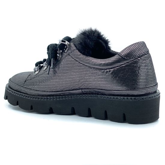 Кроссовки женские Lab Milano черные - фото 3, A19705-1 LAB