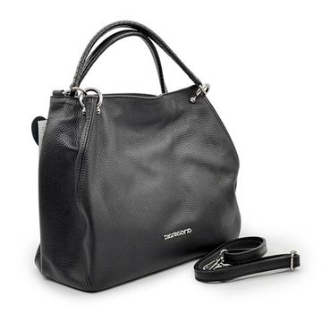 Сумка Di Gregorio черная кожаная - фото 2, 8993 DG NERO