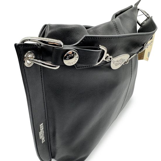 Сумка Renato Angi черная кожаная - фото 4, 3302236 RA NERO