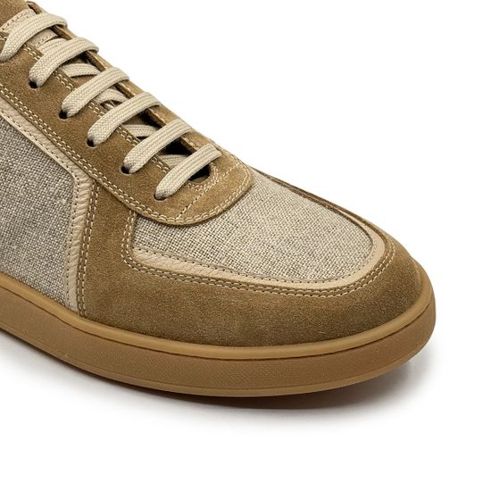 Кеды GIAMPIERONICOLA бежевые нубук/текстиль демисезонные - фото 6, W44559B GPN BEIGE