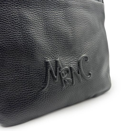 Рюкзак Marina Creazioni унисекс черный кожаный - фото 4, B7094 MC NERO