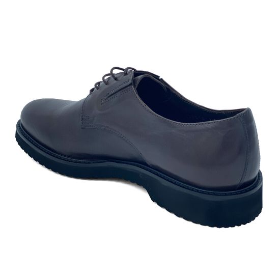 Туфли Giampieronicola темно-коричневые кожаные демисезонные - фото 3, 42701A GPN MORO