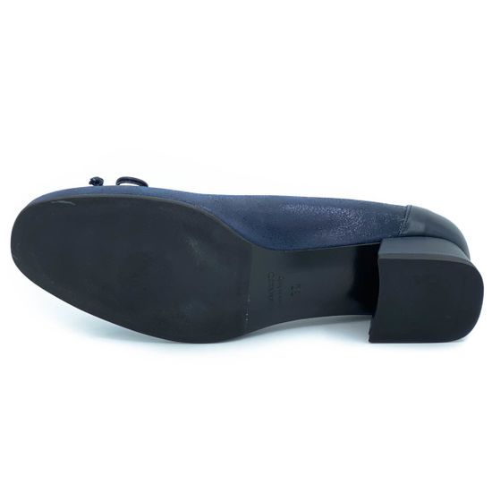 Туфли Donna Soft синие кожаные - фото 4, DS0721 DS BLU