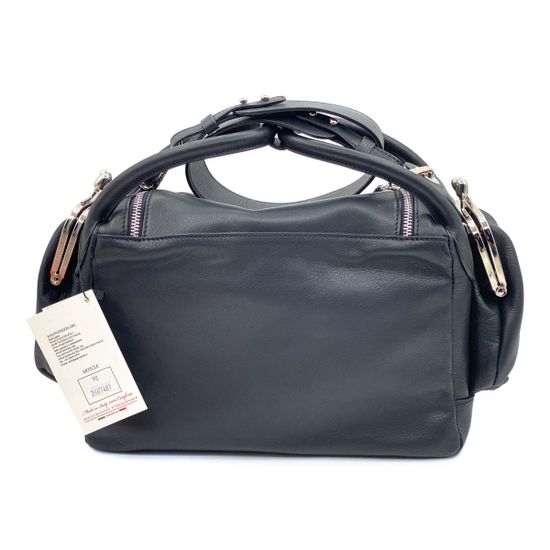 Сумка Renato Angi черная кожаная - фото 3, 2607481 RA NERO