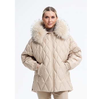 Пуховик Tuffoni светло-бежевый, 7725053D TUF CHIARO BEIGE