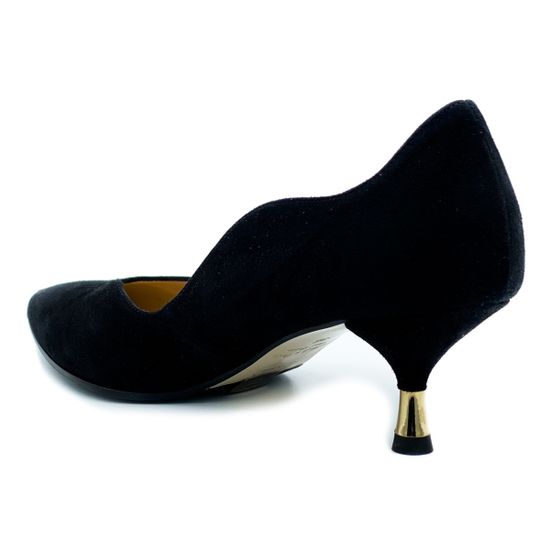 Туфли Rosso Nero черная замша - фото 3, 4506 RN CAMOSCIO