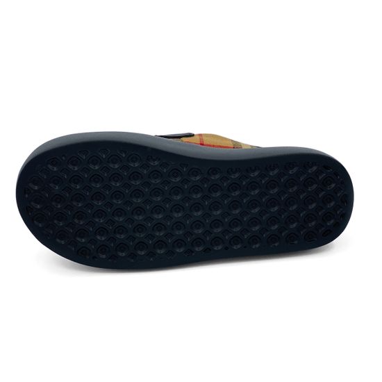 Сабо Tuffoni текстильные/кожаные цвета шотландка - фото 4, 