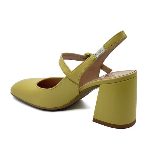 Туфли летние Tiffi кожаные желтые PALE - фото 3, T07/70A TI PALE