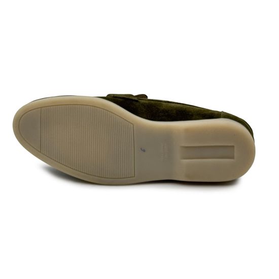 Лоферы CV Cover оливковые замшевые - фото 4, 15009-3 COV OLIVA