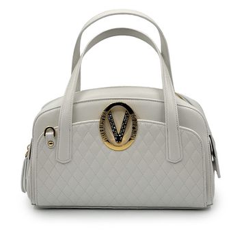 Сумка Valentino Orlandi белая кожаная - фото 1, 7219 VO BIANCO