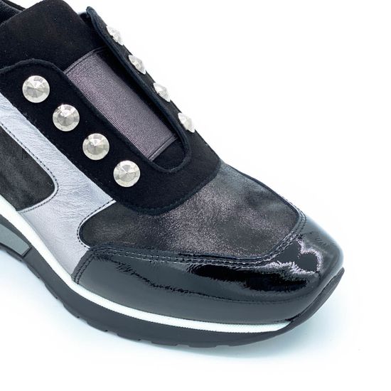 Сникерсы Donna Soft из натуральной кожи и замши - фото 8, 