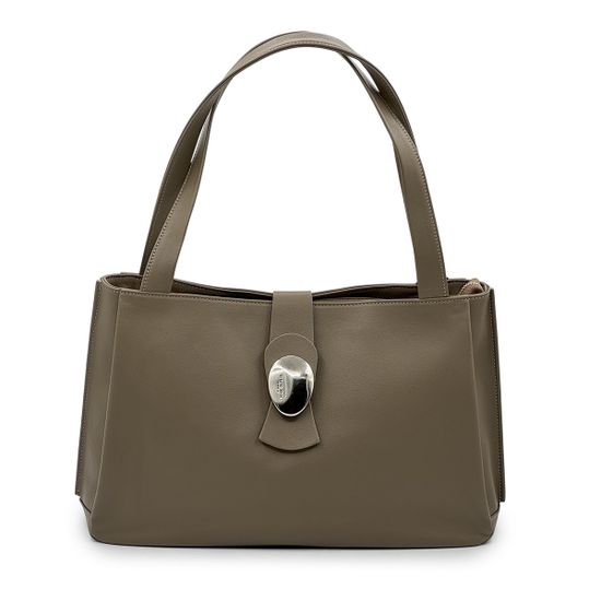 Сумка Renato Angi серая кожаная - фото 1, 3402581 RA GRIGIO